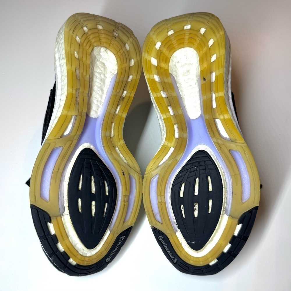 Adidas Women's Black and Lavender Running Shoes - Picture 10 of 10